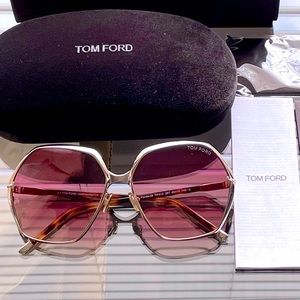 NWT TOM FORD Geometric Sunglasses